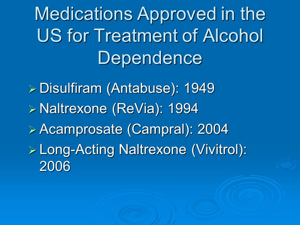 naltrexone used to treat alcoholism